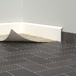 PLINTHE de recouvrement PVC 114 mm - 2,50 m - à coller