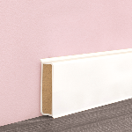 PLINTHE rigide HDF 60 mm - 2,50 m - à coller