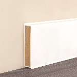 PLINTHE rigide HDF 80 mm - 2,50 m - à coller