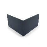 Pièce angle sortant pour bord de rive 60mm - à encastrer