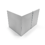 Pièce de jonction pour bord de rive 60mm - à encastrer