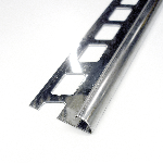 QUART DE ROND OUVERT 6mm avec retour - 32x6 mm - 2,50 m à sceller