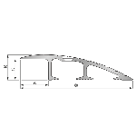 RAMPE d'ACCÈS RMP4 80 mm - 3,00 m à visser - pour revêtement de 15 mm