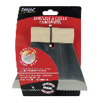 SPATULE À COLLE INOX pour sols textiles - manche bois