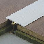 Seuil Dinafix extra-plat strié 35 mm - 2,70 m Fixation invisible