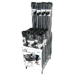 TAPIS GRATTANT OBIOU 60 X 90 cm - Anthracite - Livré roulé étiqueté sous gaine plastique