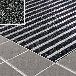 ARAVIS SLIM Grattant Séchant Rail alu. 7,5mm - Structure fermée support PET