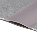 arrêt douche à soufflet PVC 2.00 m - à coller