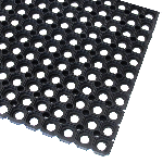 caillebotis ép. 25 mm - 150 x 100 cm - Noir