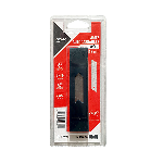 lames autocassables renforcées 18 mm - distributeur de 10 lames