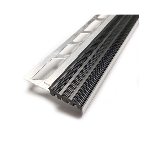 nez de marche ca insert pvc noir 10mm - 25,5 mm - 2,50 m - à sceller