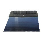 spatule acier bleui lame 25 cm - Denture A2 - Ergonomique